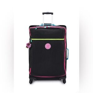 Kipling Neon Darcey Large Suitcase – Spinner Wheels, Never Used